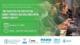 One year after the Food Systems Summit: Progress and challenges in the current context