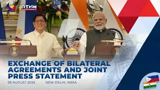 Exchange of Bilateral Agreements and Joint Press Statement (Speech) 8/05/2025