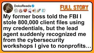 My former boss accused me of stealing data, the investigator knew me from cybersecurity workshops.