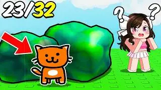 Roblox’ta SAKLANMIŞ GATİTO KEDİLERİNİ BULUYORUM !!