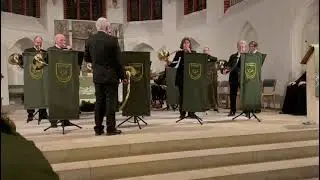 Aria Sancti Huberti mit Glocken geblasen von den Bütlinger Parforcehornbläser
