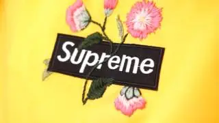 DIY Supreme embroidered Hoodie | Embroidery Tutorial | dapper alien