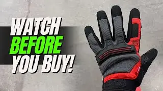 FULL Review of MILWAUKEE - Demolition Gloves! - Keep your fingers! #demolition #gloves #workgloves