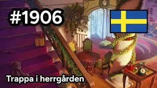 #1906 🇸🇪 (📕8-📄37-1) - Trappa i herrg&aring;rden - June's Journey