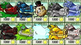 PvZ Fusion 3.3 – Top HARDEST Maps for Team Machine Turret!