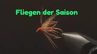 Februar Rote Nassfliege (Variante), February Red Wet Fly