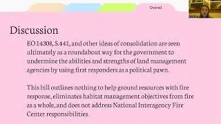 Policy Brief: S.441 Fit for Purpose Wildfire Readiness Act of 2025