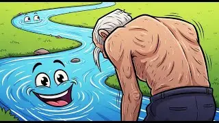 The Old Man and the Talking River | A Moral Story for All Ages