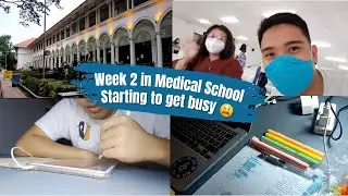 A Week in Med School 🩺 | Went Home 💛 | WVSU Medicine | Week 2