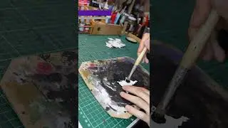 Миниатюрный коврик из шкуры животного &mdash; простой DnD-сценарий и ландшафт для настольных игр #tabletopterrain #diy