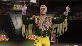 WWE 2K17 PS4 : Sting 91 : Entr&eacute;e.Coup Special.Finisher.OMG