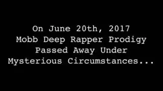 Illuminati Warning - Rapper Prodigy of Mobb Deep Last video