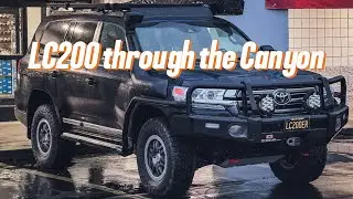 POV Drive: Toyota Land Cruiser to Snowbird Ski Resort | Small Cottonwood Canyon ❄️
