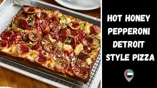 Emmy Squared Dubai | Detroit-Style Pizza Review | Must-Try Spot? | 4K Food Vlog