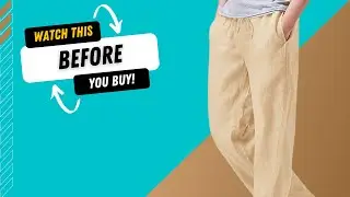 THESE are the BEST Hot Weather Pants - Linen and Cotton