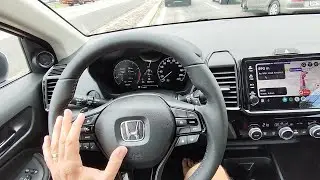Honda City EXL 2025. Teste Stop and Go do ACC. Honda Sensing.