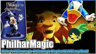 🎺Mickey's PhilharMagic👓4D Film Attraction✨Magic Kingdom Walt Disney World 3D to 2D Version