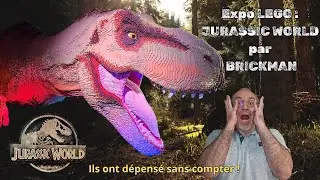 Ils ont dépensé sans compter, un Expo LEGO Jurassic World par Brickman !