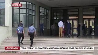 “Frontiera”: Muto condannato ma non da boss, Barbieri assolto
