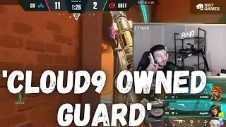 Tarik on Cloud9 FACING The Guard in LB Finals