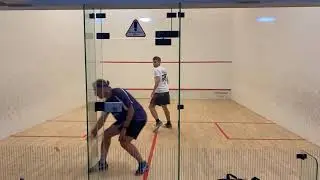 EXETER MEN'S OPEN SQUASH GRADED A GRADE FINAL BETWEEN MIKE GREGORY & LUKE BISHOP