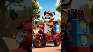 Countryside Afternoon: The Hilarious Moments of the White Cat and Tiger!