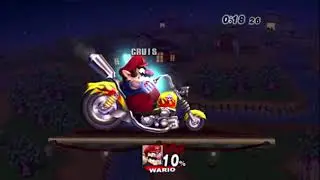 SSBB wario bike glitch ( HD repload )