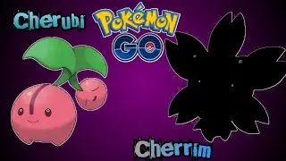 Evolution Cherubi to Cherrim pokemon bunga