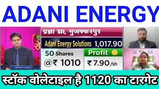 Adani energy solutions share latest news | adani energy solutions q3 result | renewable sector share
