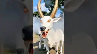 sapi ngamuk✨️🤬 angry cow😱