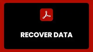 How To Recover Deleted Data From Adobe Acrobat Reader !