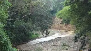 Ntahangwa River, From Mountains, Bridge en Bvd 28 November, Burundi, 2022, Bujumbura