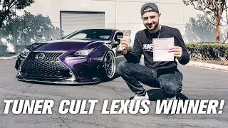 Congrats Mark Hartman| The TUNER CULT LEXUS Giveaway Winner!