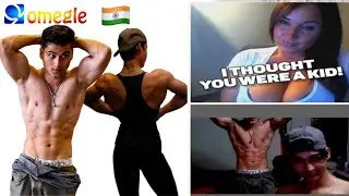 COUSIN BODYBUILDER ON OMEGLE [INDIAN EDITION] 2023