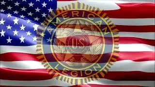 US Flag Banner for Post 73