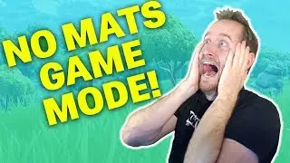 Open Lobby Playing New Almost No Materials Ground Game Mode in Fortnite!