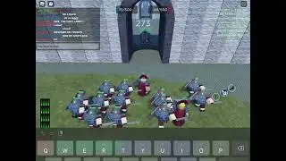 Legionnaires defend Rome from the crusaders! | Roblox Warlords