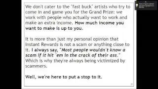 Is Instant Rewards A Scam?