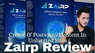 Zairp Review || Artificial Intelligence || Don't buy this software before watch this video | Part 1