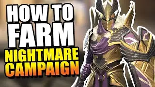 Building a NIGHTMARE CAMPAIGN Farmer! | Raid: Shadow Legends