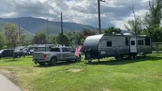 The Flannel Camper 2023 Road Trip PT#2: Lagoon Amusement Park RV Campground   Farmington, Utah