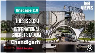 THESIS 2020 CHANDIGARH INTERNATIONAL CRICKET STADIUM WALKTHROUGH - MEASI ACADEMY OF ARCHITECTURE