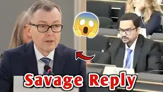 Indian Diplomat SAVAGE REPLY To Switzerland 😱| Latest Geopolitics News 