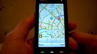 Мобильные Яндекс.Карты (ver. 3.02) на Nokia 5800.