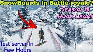 Snowboards In BR? COD Mobile Season 13 Test server release date & time
