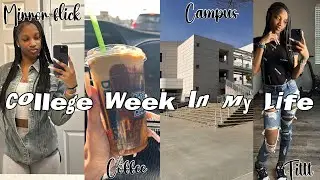 Vlog: College week in my life|| Ootw, class, campus, etc