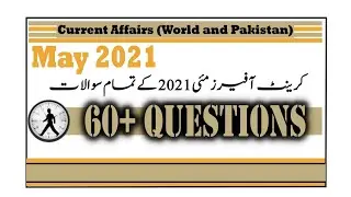 Important Current Affairs 2021 | Current Affairs 2021 | May 2021 | 2021