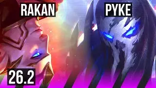 RAKAN & Yunara vs PYKE & Kai'Sa (SUP) | KR Grandmaster | 26.2