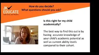 How do you decide on a school? What questions should you ask?