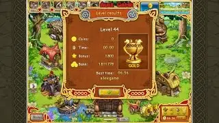 Farm Frenzy Viking Heroes Standart Level 44 GOLD Веселая ферма Викинги Стандарт Уровень 44 Золото